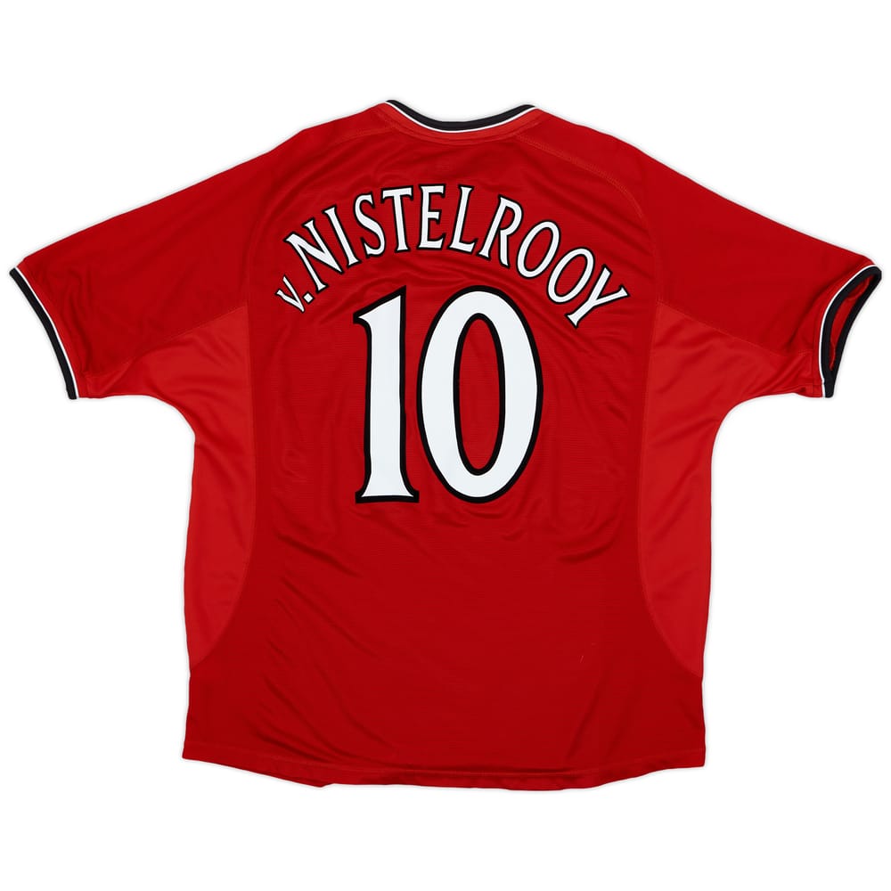 2000-02 Manchester United Home Shirt V.Nistelrooy #10 - 4/10 - (XL)