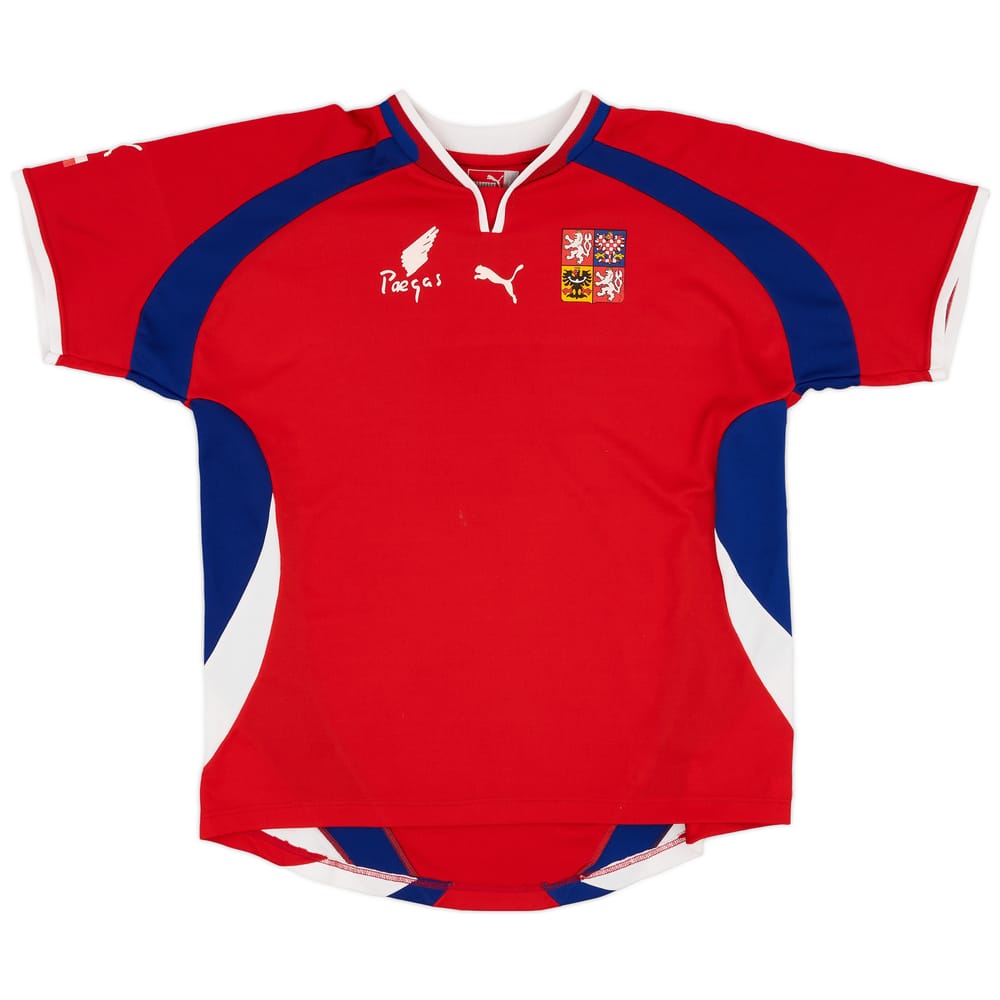 2000-02 Czech Republic Home Shirt - 7/10 - (L)
