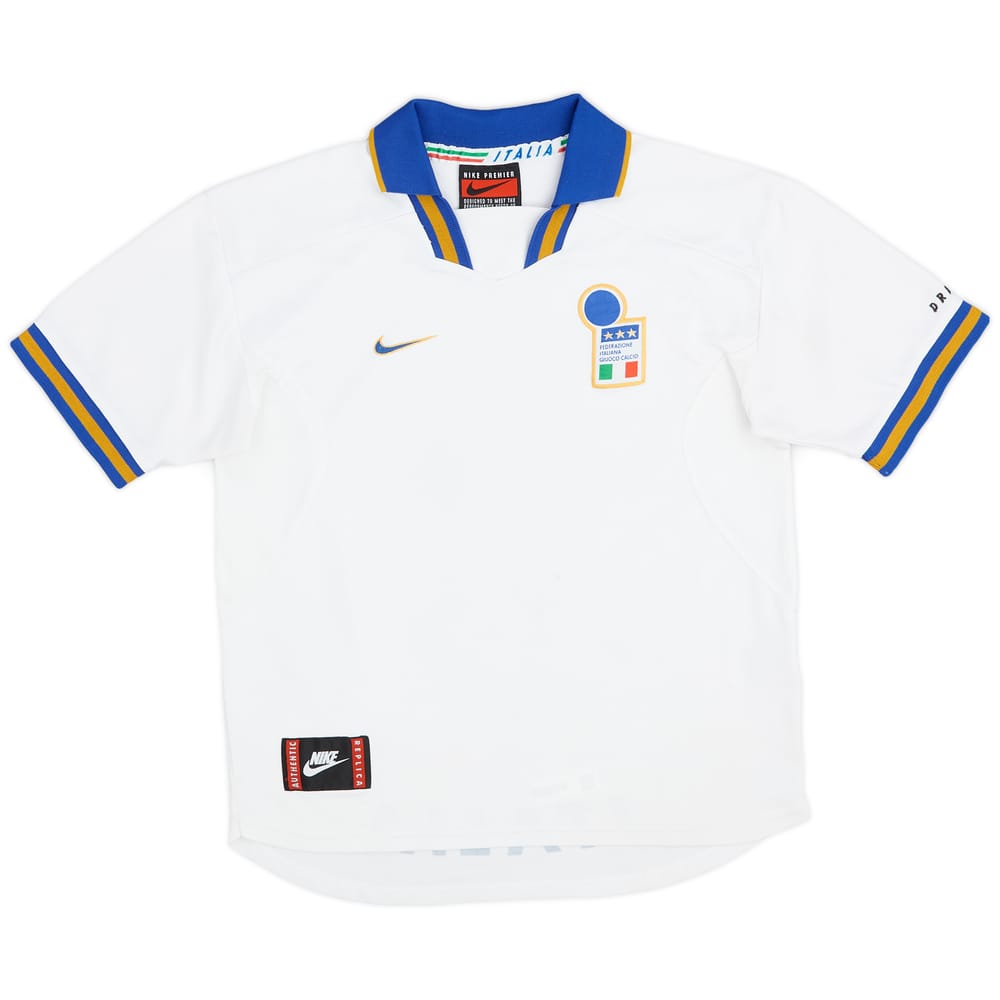 1996-97 Italy Away L/S Shirt - 8/10 - (S)