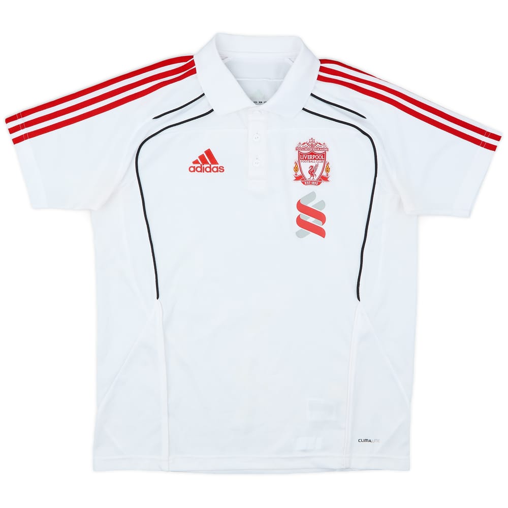 2010-11 Liverpool adidas Polo Shirt - 6/10 - (M/L)