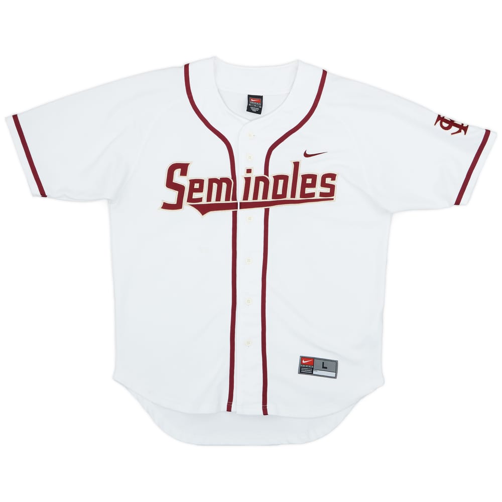 2002 Florida State Seminoles Nike Home Jersey - 7/10 - (L)