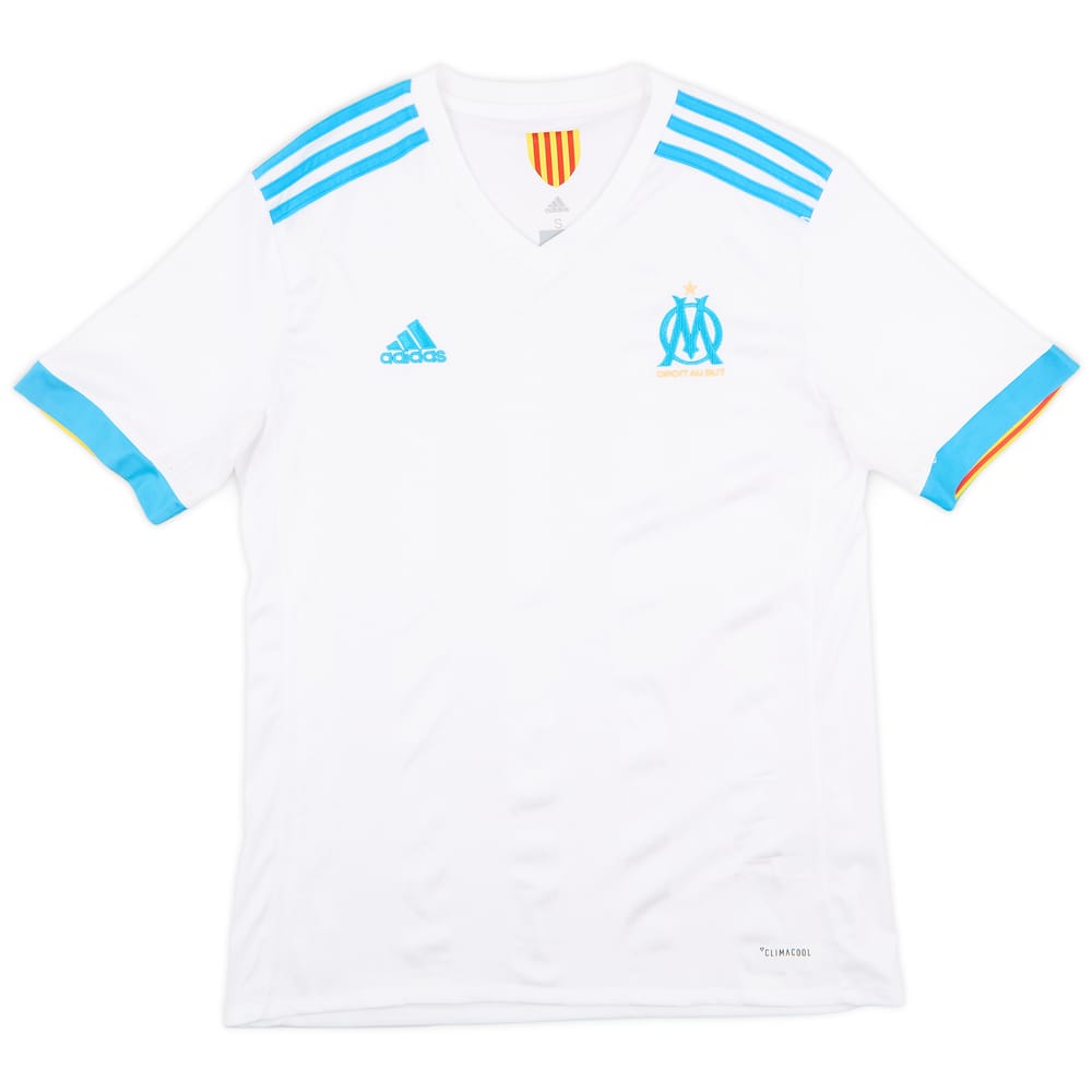 2017-18 Olympique Marseille Home Shirt - 7/10 - (S)