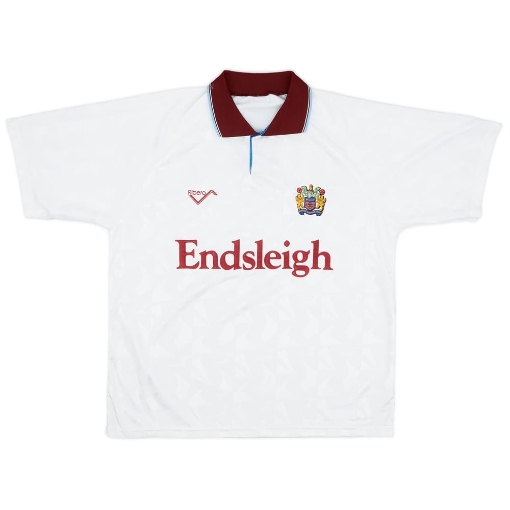 1992-93 Burnley Away Shirt - 9/10 - (XL)