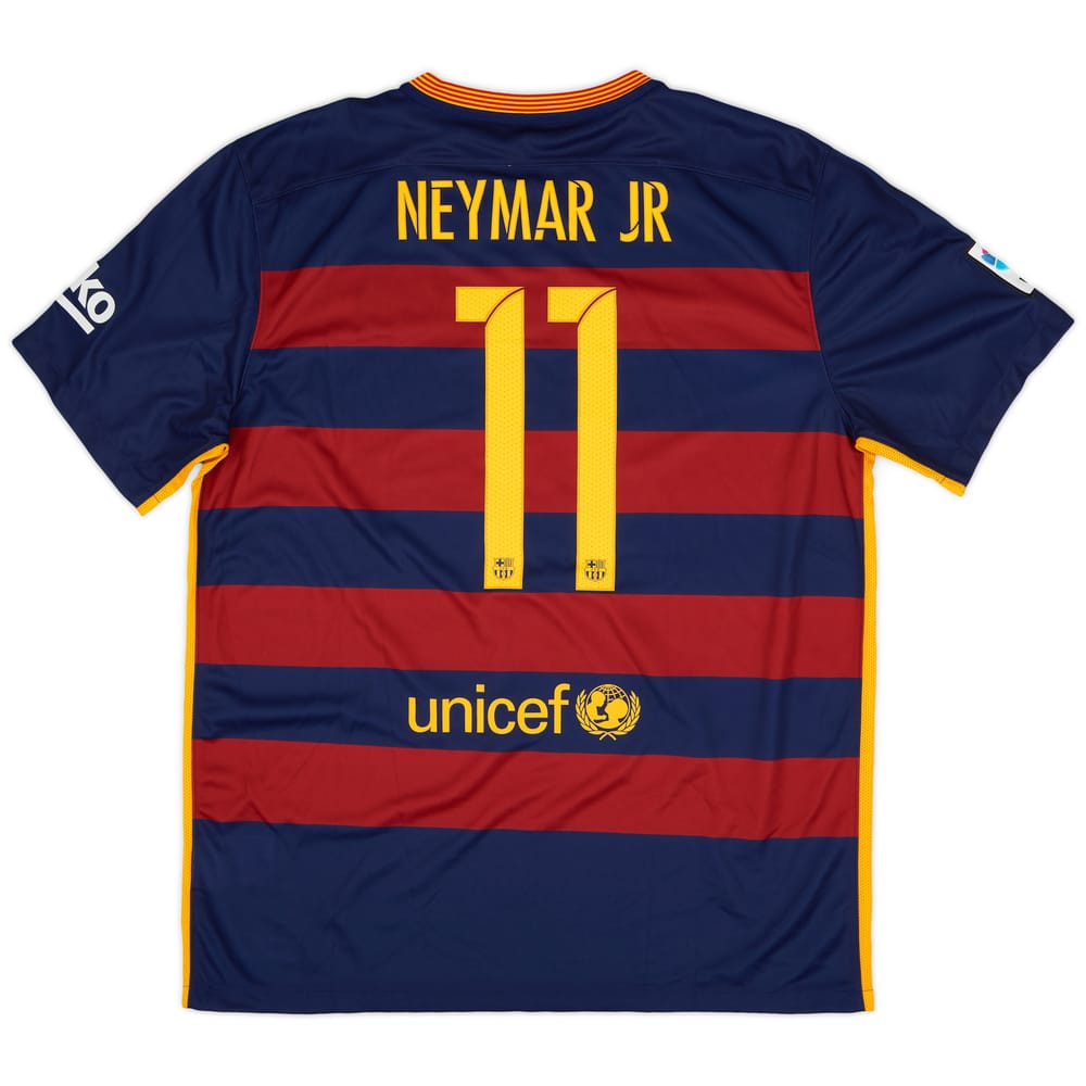 2015-16 Barcelona Home Shirt Neymar Jr. #11 (XL)