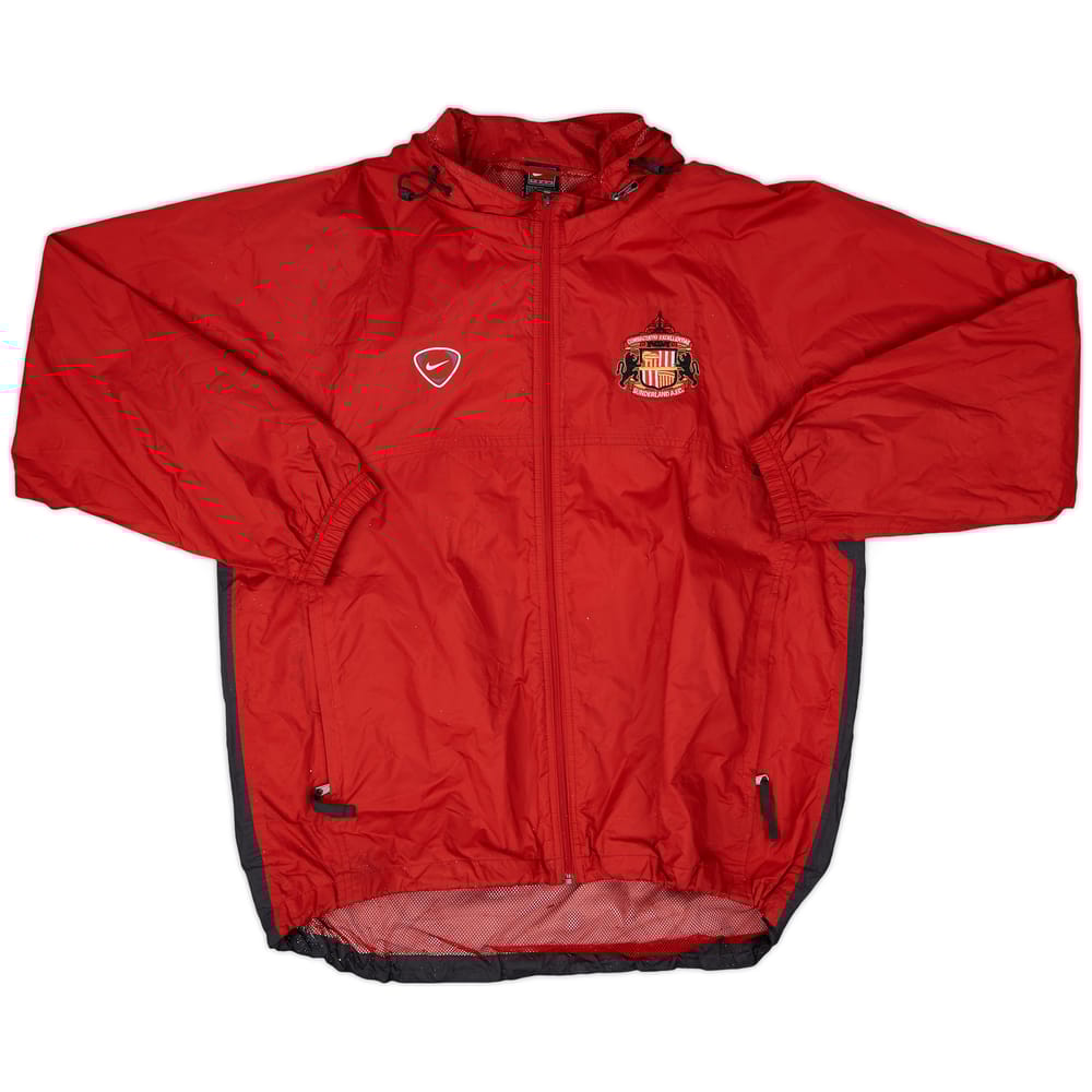 2000-01 Sunderland Nike Hooded Rain Jacket - 7/10 - (M)