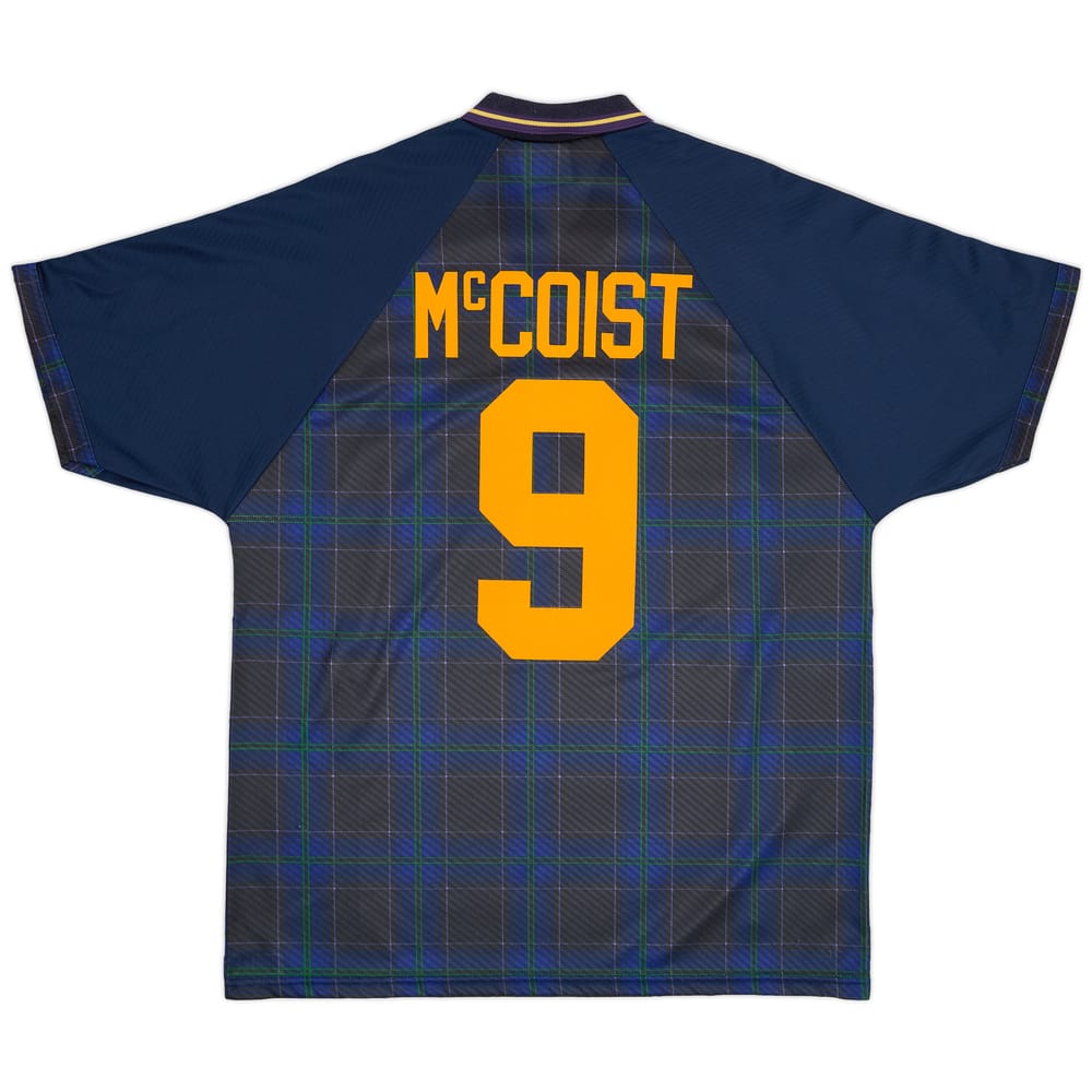 1994-96 Scotland Home Shirt McCoist #9 - 8/10 - (XL)