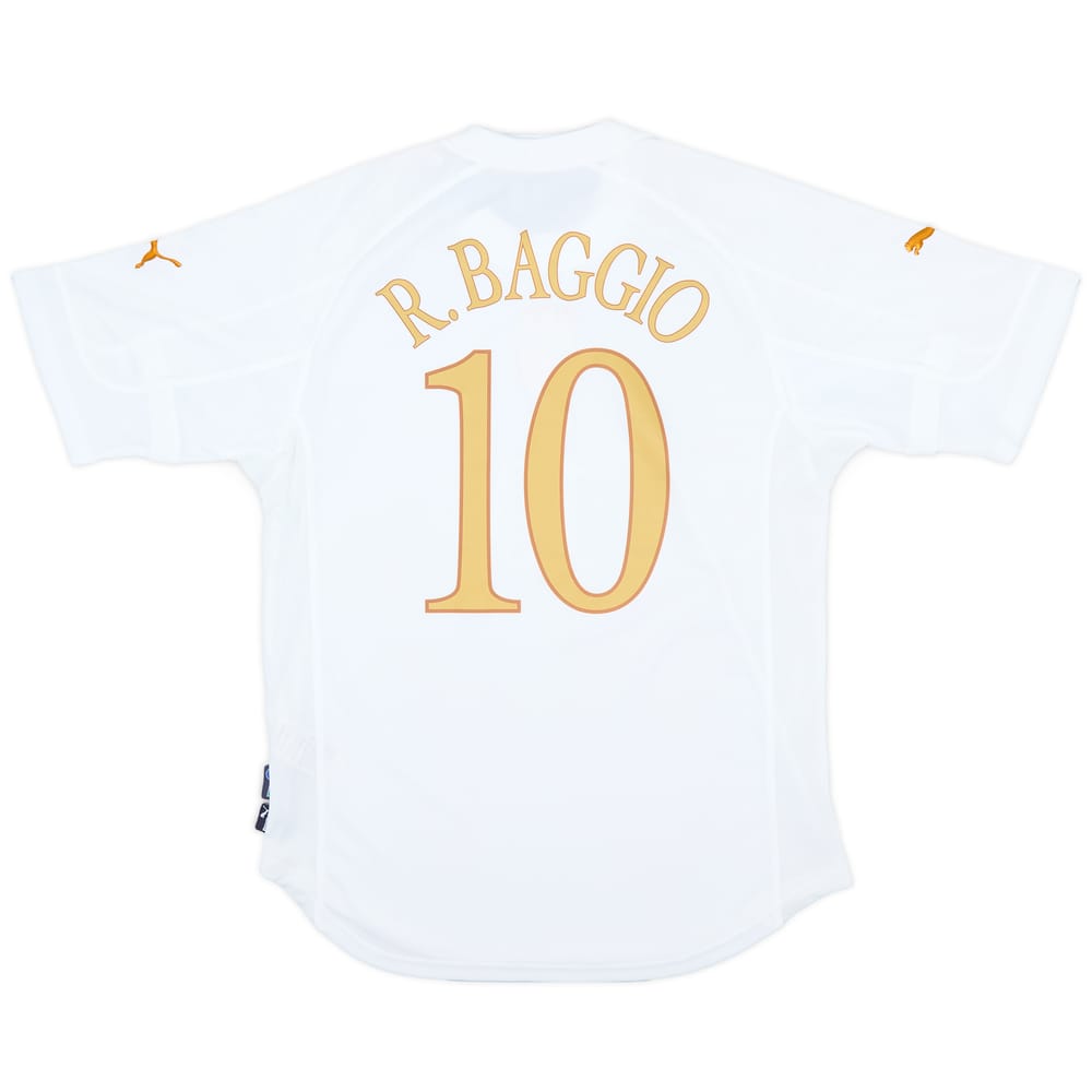 2004-06 Italy Away Shirt R.Baggio #10 (L)