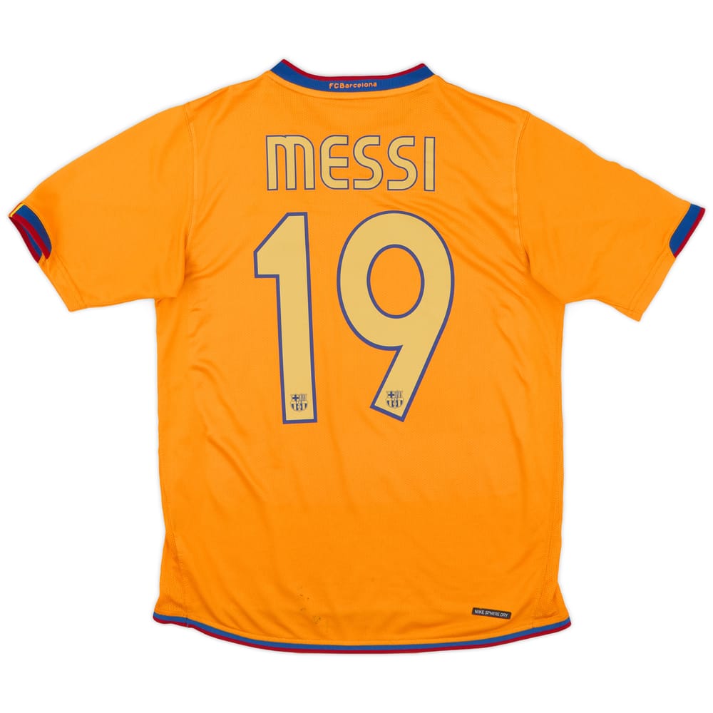 2006-08 Barcelona Away Shirt Messi #19 - 7/10 - (M)