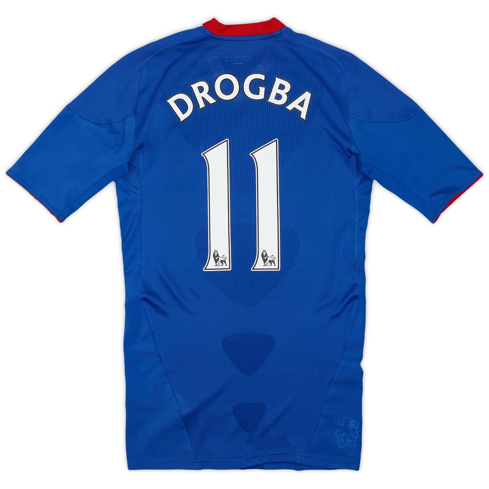 2010-11 Chelsea Player Issue TechFit Home Shirt Drogba #11 - 7/10 - (S)