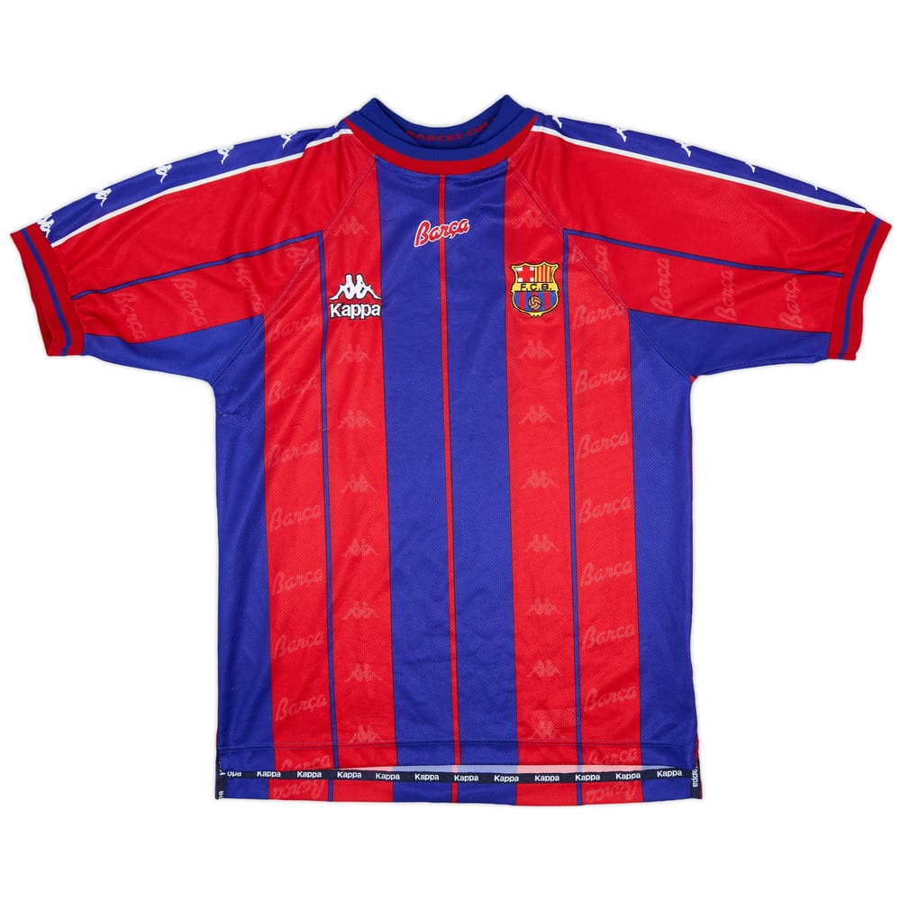 1997-98 Barcelona Home Shirt - 8/10 - (M)