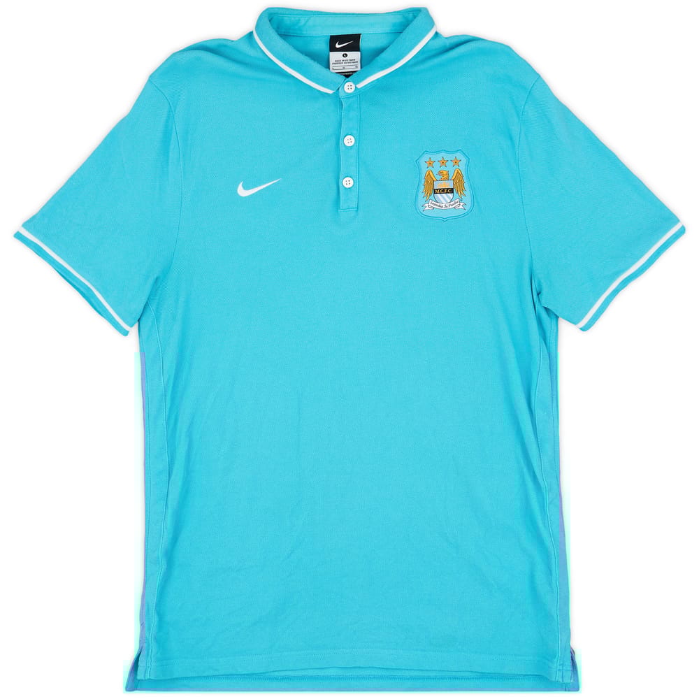 2015-16 Manchester City Nike Polo Shirt - 8/10 - (L)