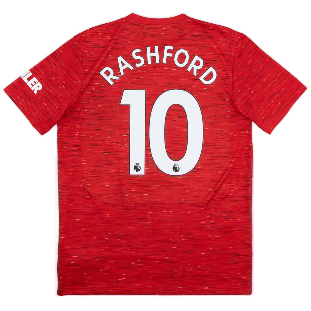 2020-21 Manchester United Home Shirt Rashford #10 - 10/10 - (M)