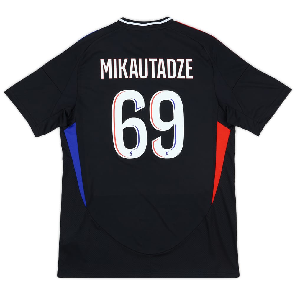 2024-25 Lyon Away Shirt Mikautadze #69
