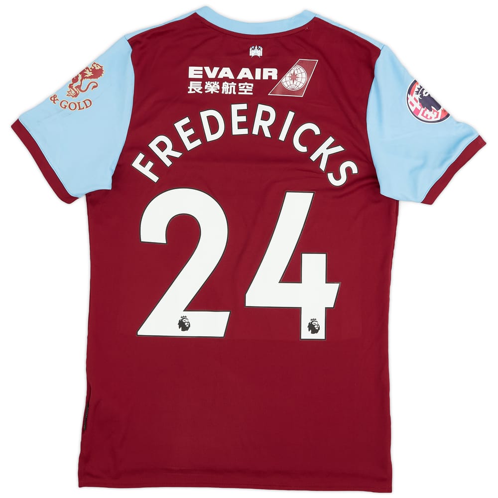 2019-20 West Ham Match Issue Home Shirt Fredericks #24