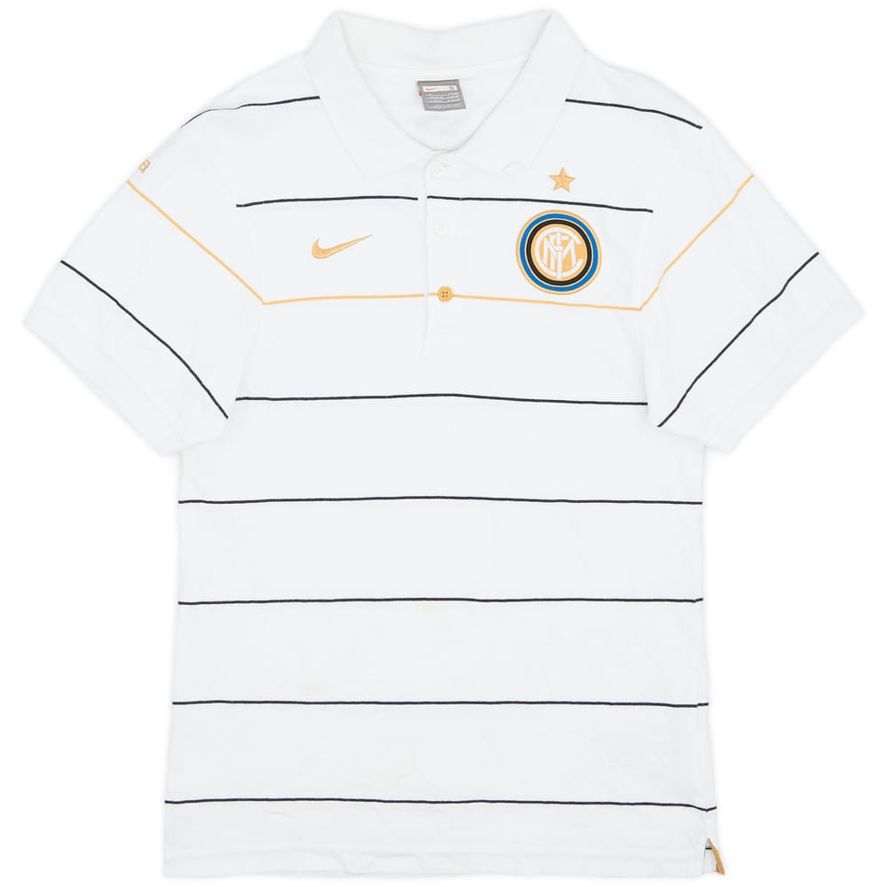 2009-10 Inter Milan Nike Polo Shirt - 7/10 - (S)