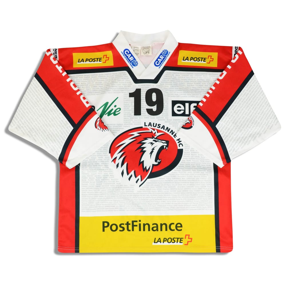 2003-04 Lausanne HC Landry #19 Ochsner Jersey (Away) L