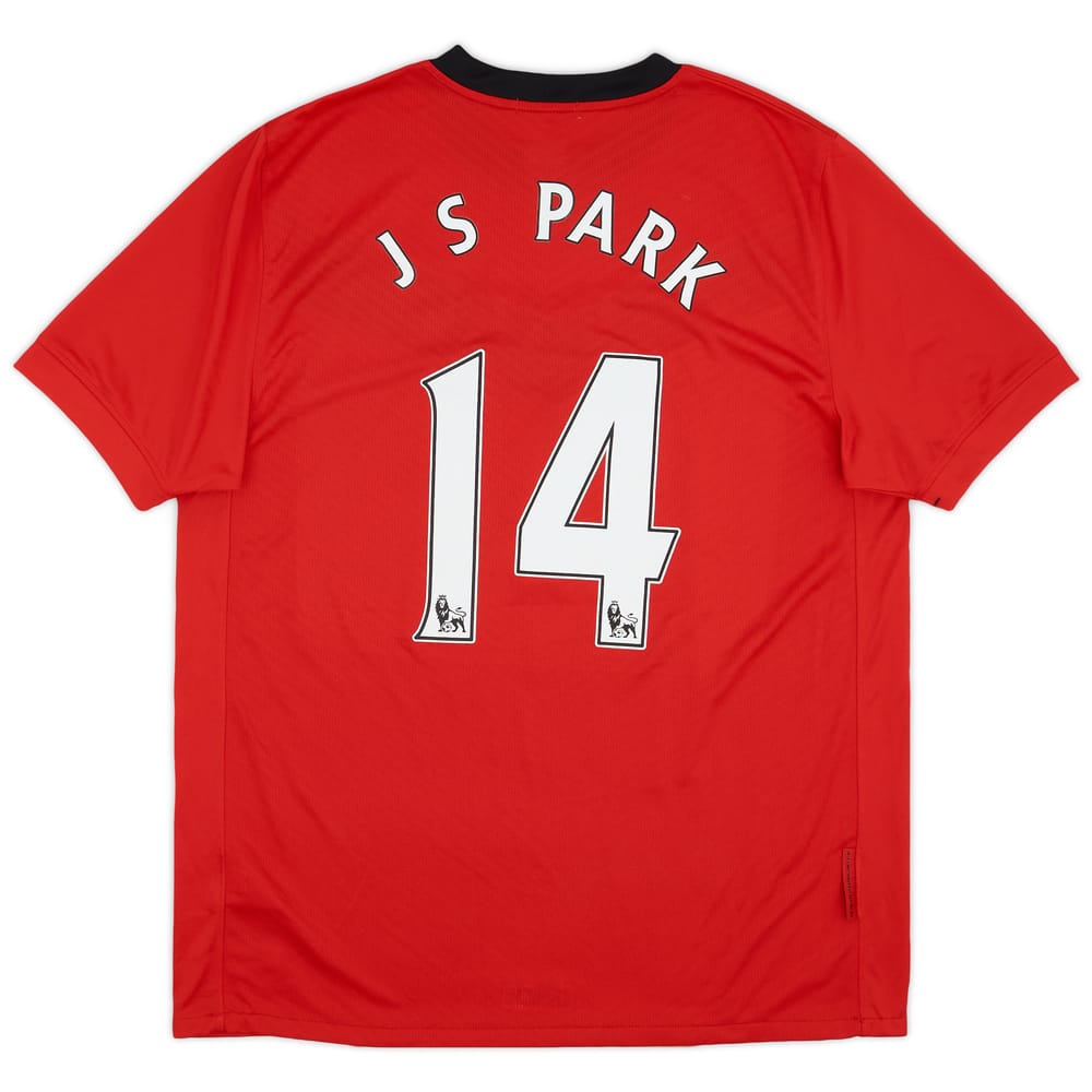 2009-10 Manchester United Home Shirt J S Park #14 (L)