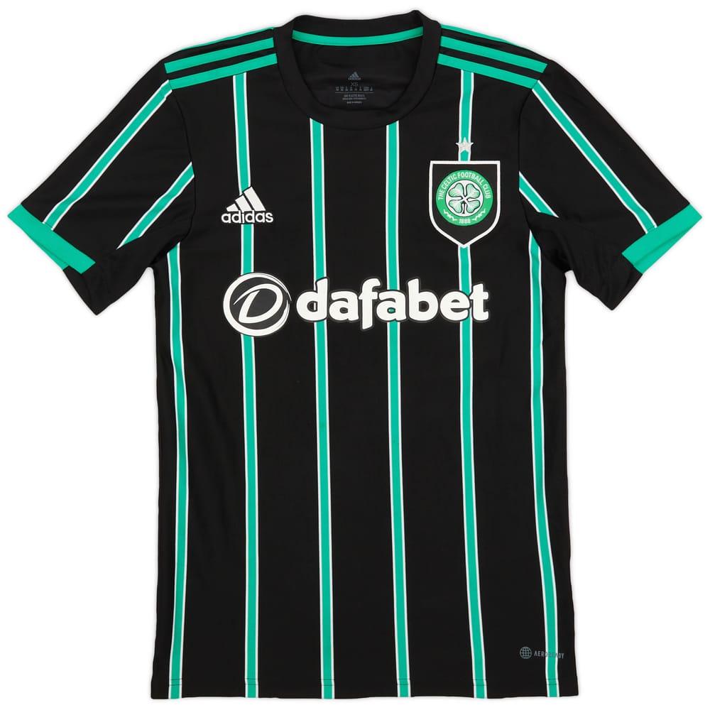 2022-23 Celtic Away Shirt - 9/10 - (XS)