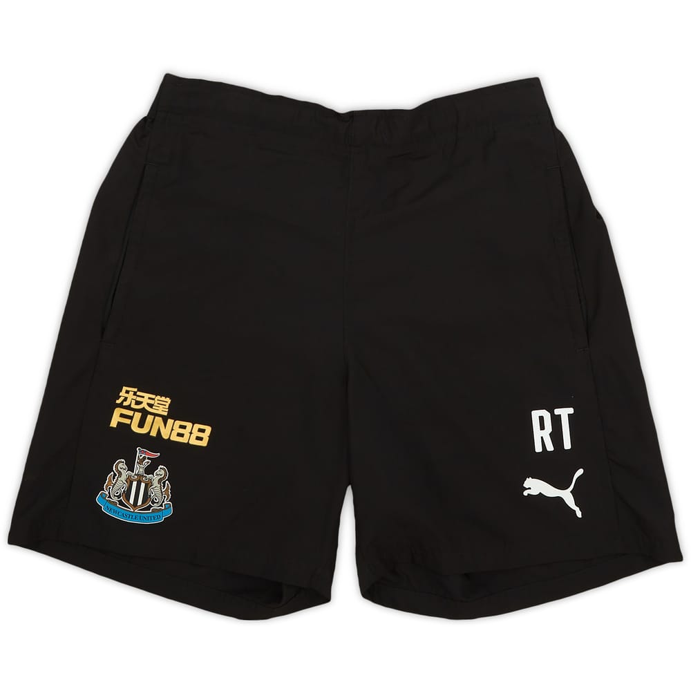 2018-19 Newcastle Puma Staff Issue Training Shorts RT - 9/10 - (M)