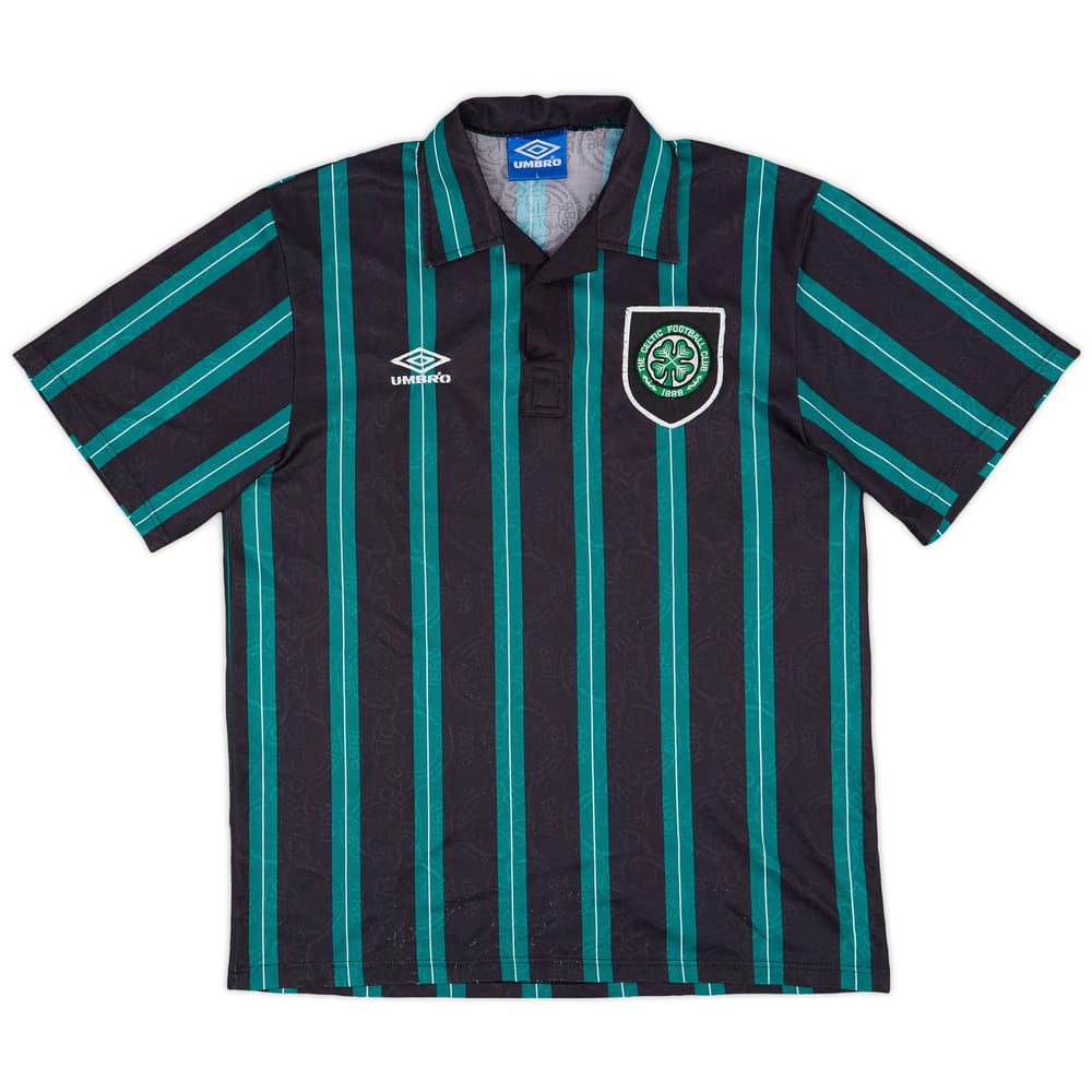 1992-93 Celtic Away Shirt - 9/10 - (L)
