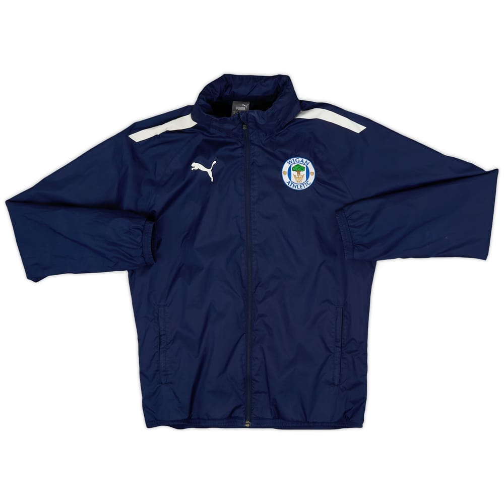 2022-23 Wigan Puma Hooded Rain Jacket - 8/10 - (M)