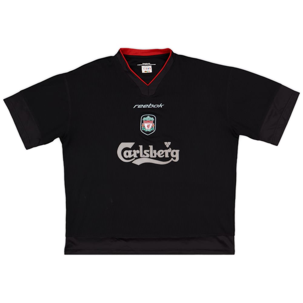 2002-03 Liverpool Reebok Training Shirt - 8/10 - (XL)
