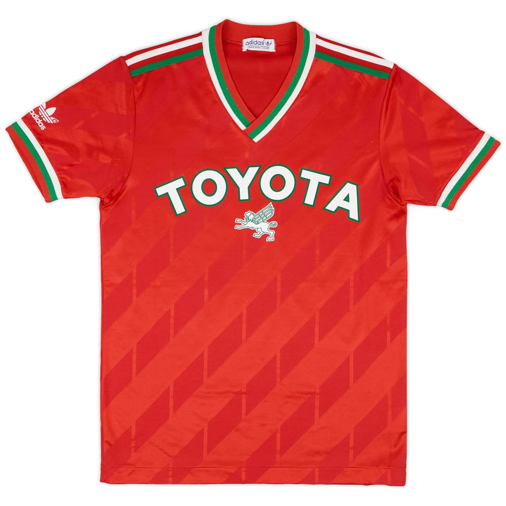 1988-89 Toyota Motor Soccer Club Match Issue Away Shirt #18