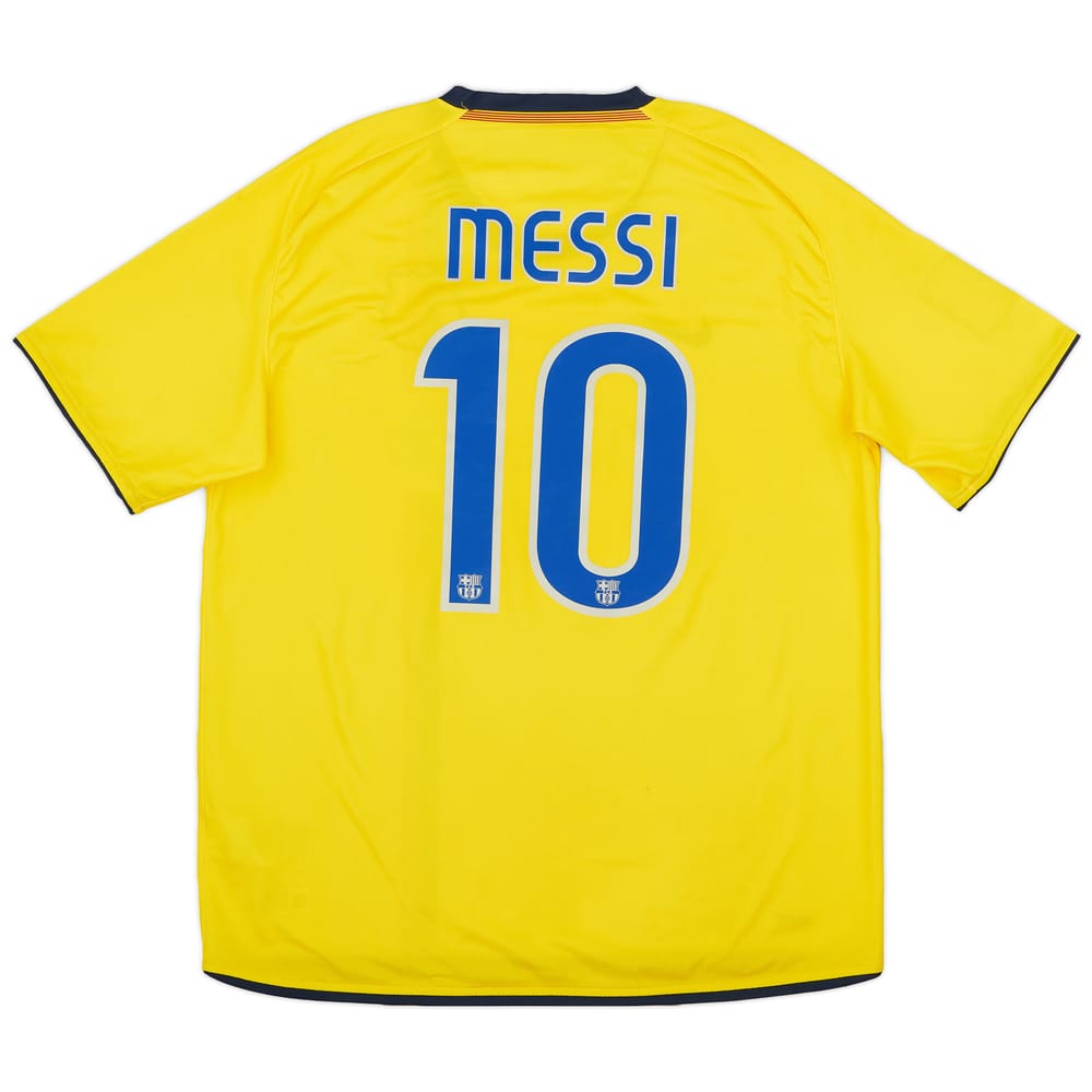 2008-10 Barcelona Away Shirt Messi #10 - 7/10 - (L)