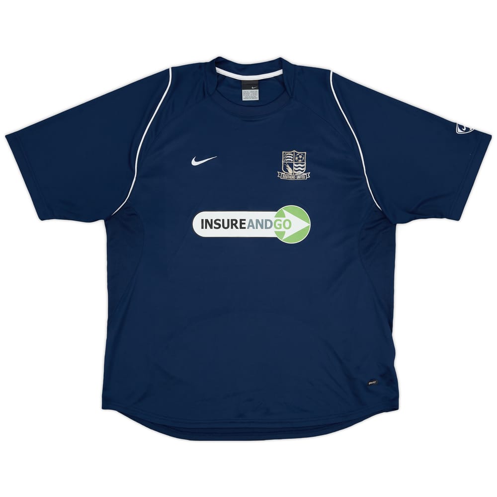 2013-14 Southend United Home Shirt - 8/10 - (XL)