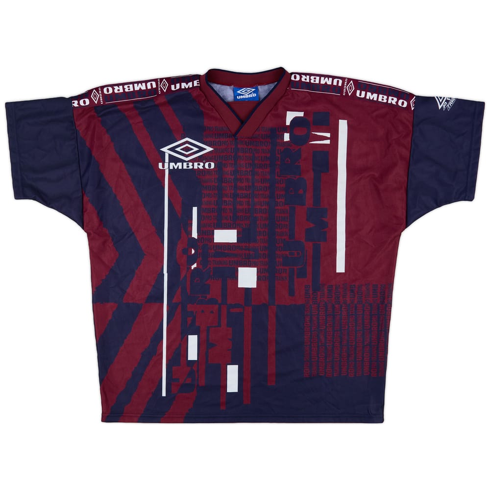 1990s Umbro Training Shirt - 8/10 - (XL)