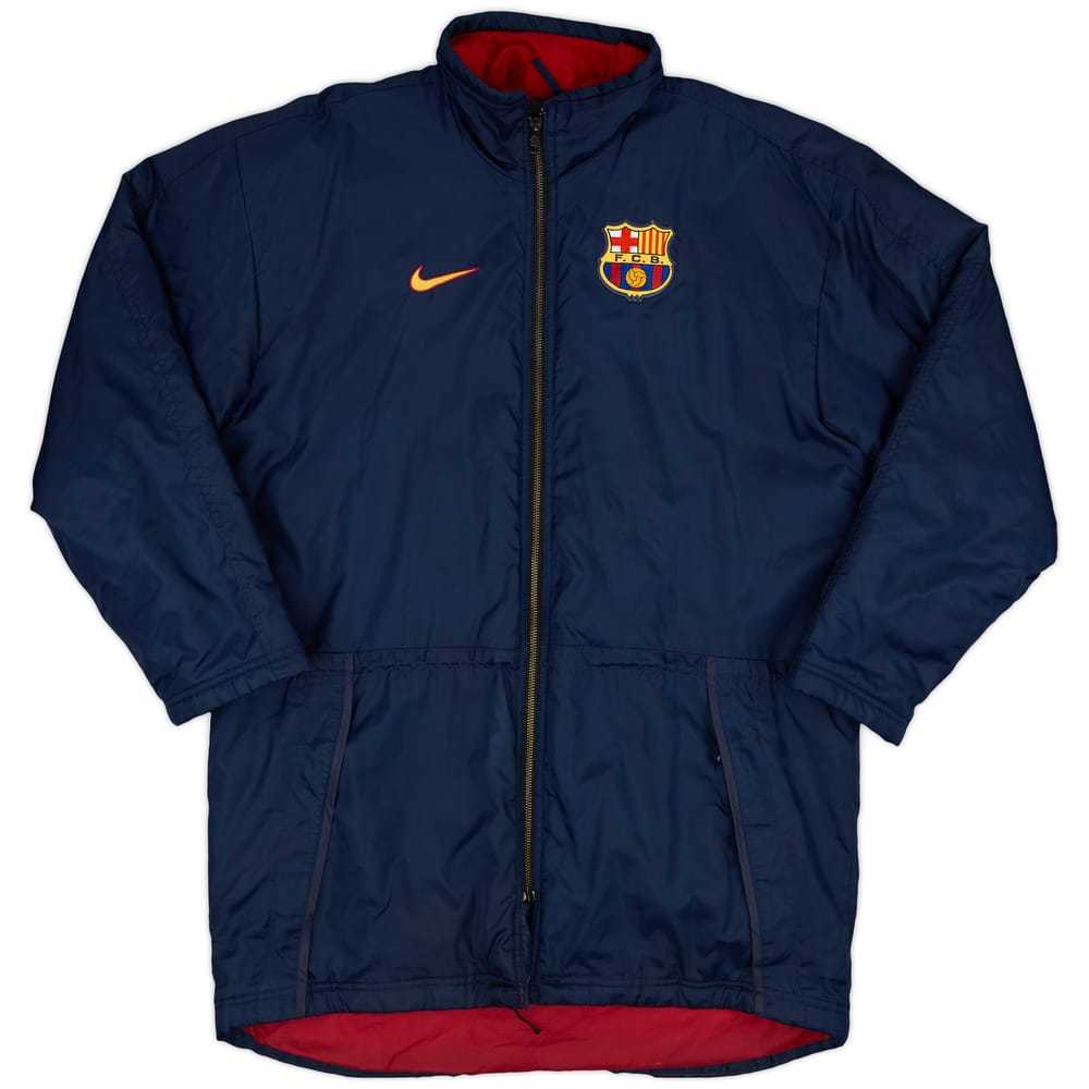 1998-99 Barcelona Nike Padded Bench Coat - 5/10 - (S)