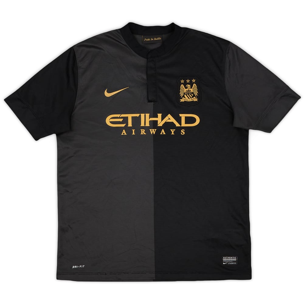 2013-14 Manchester City Away Shirt - 4/10 - (XL.Boys)