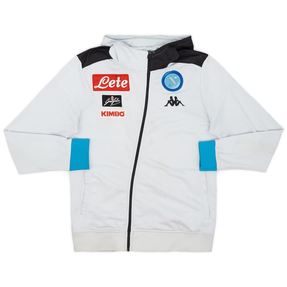 2017-18 Napoli Kappa Hooded Track Jacket - 3/10 - (M)
