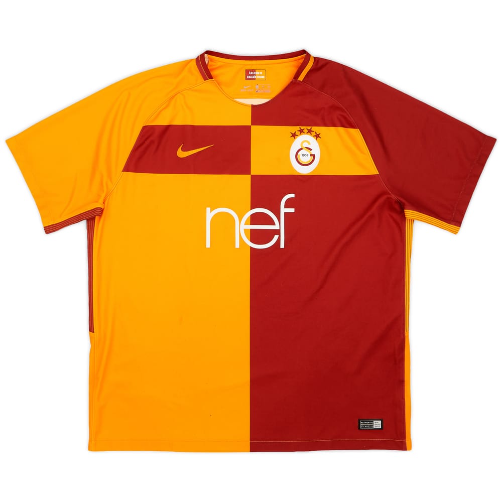 2017-18 Galatasaray Home Shirt - 8/10 - (XXL)