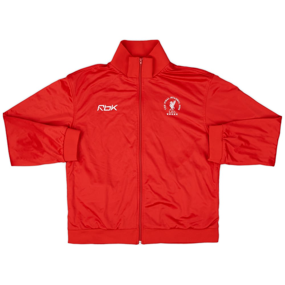 2005 Liverpool Reebok 'The Final Istanbul' Hooded Top - 8/10 - (XL)
