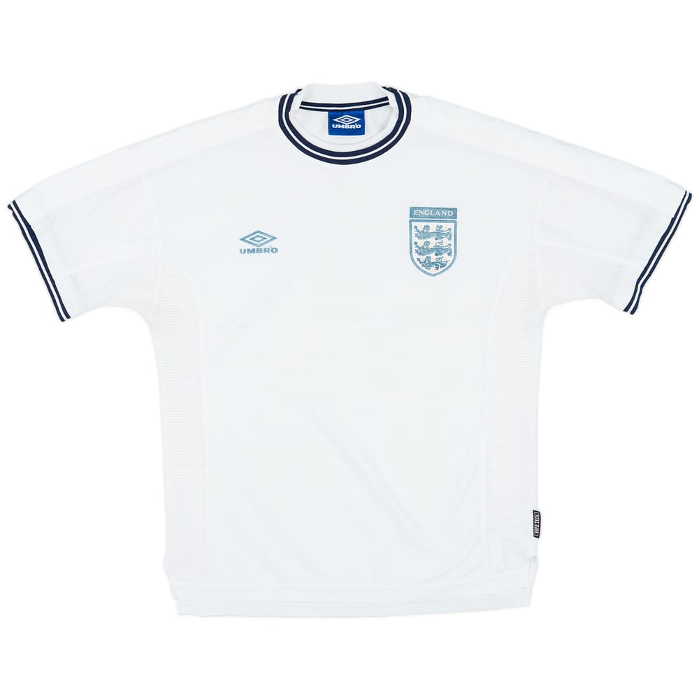 1999-01 England Home Shirt - 4/10 - (L)
