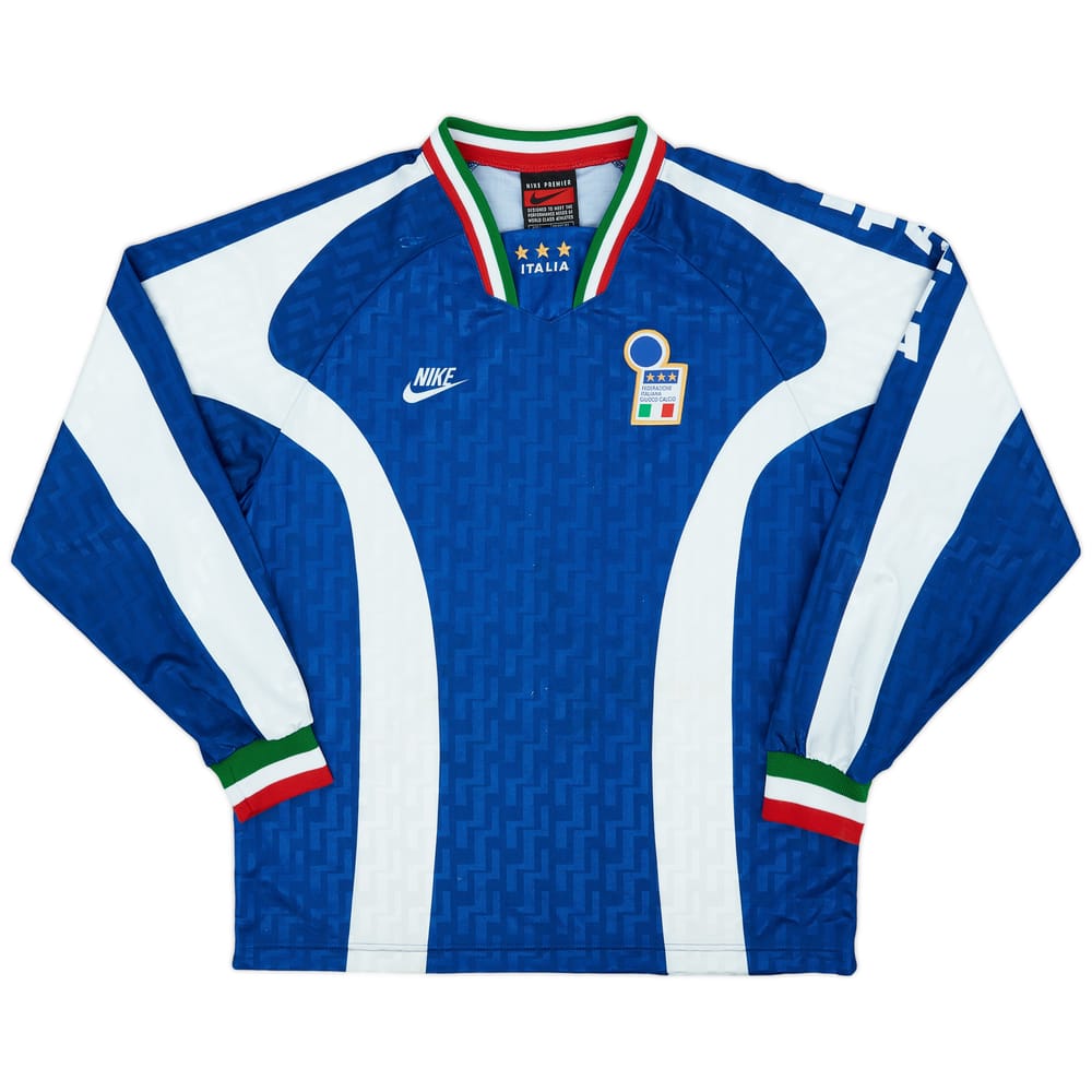 1995-96 Italy Player Issue Nike Training L/S Shirt - 7/10 - (L)