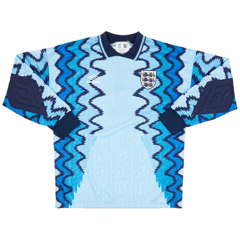 1992-94 England GK Shirt #1 - 9/10 - (XL)