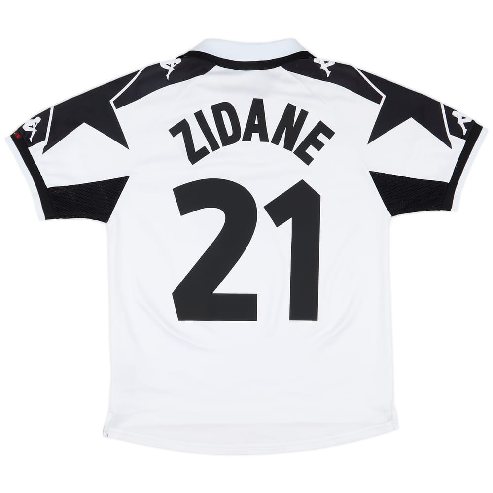 1998-99 Juventus Away Shirt Zidane #21 - 6/10 - (S)