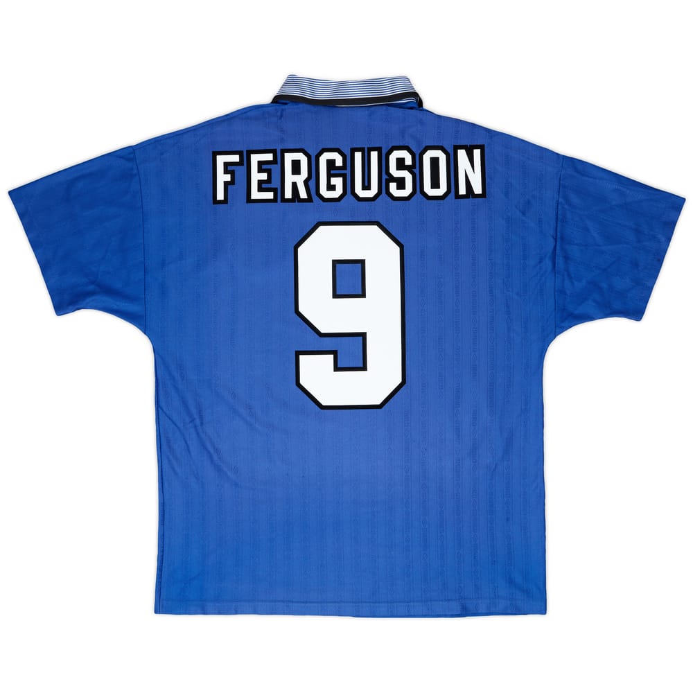 1995-97 Everton Home Shirt Ferguson #9 - 8/10 - (L)