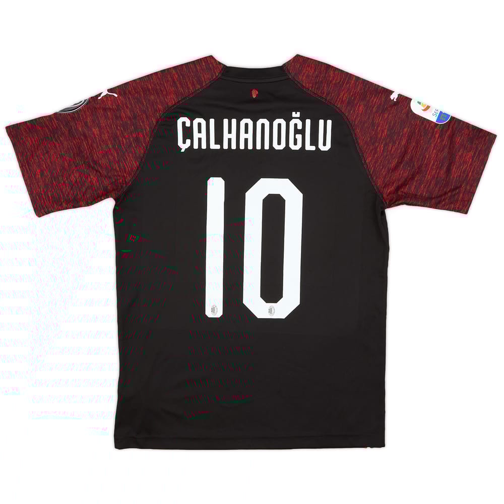 2018-19 AC Milan Third Shirt Calhanoglu #10 - 9/10 - (M)