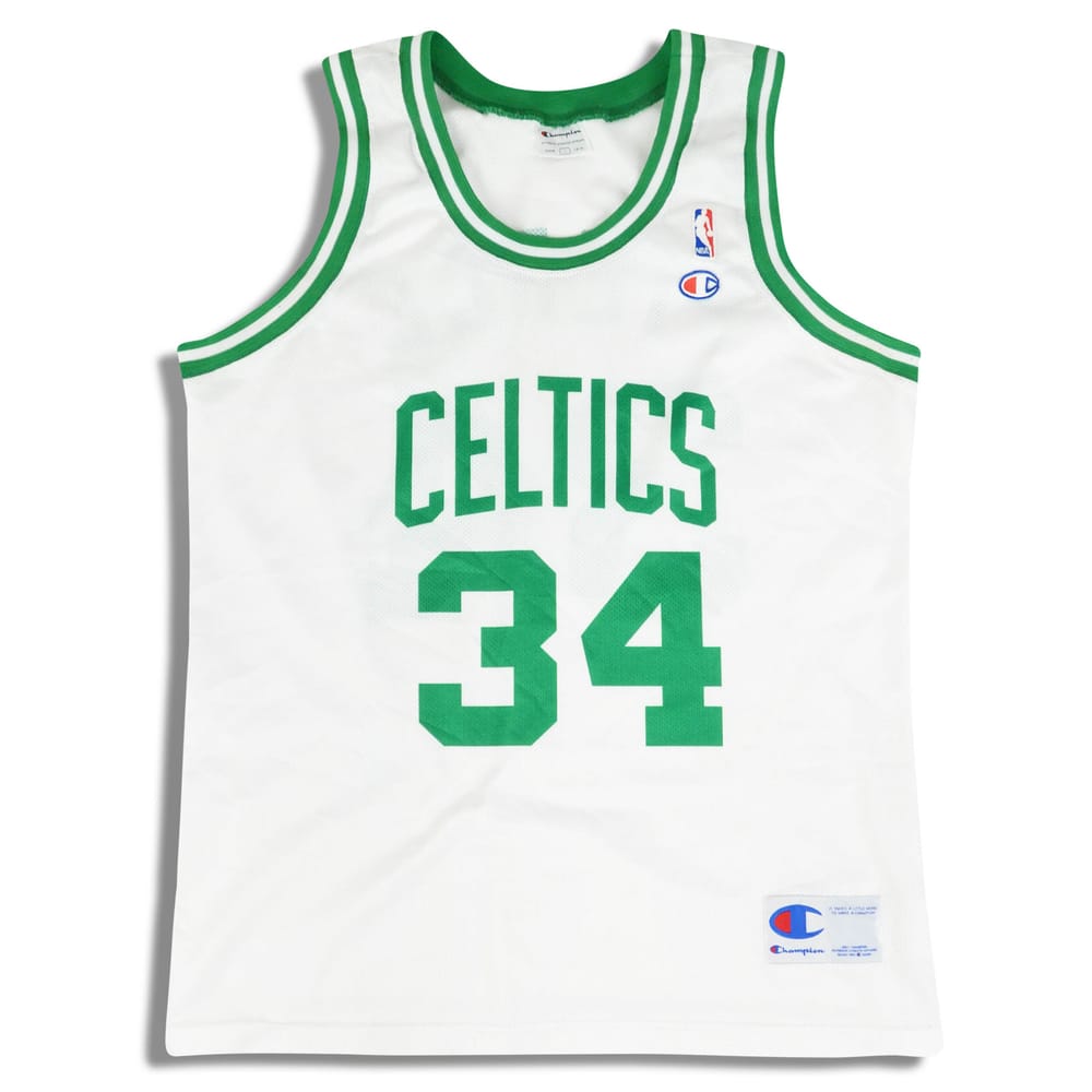 1998-10 Boston Celtics Pierce #34 Champion Jersey (Home) Y