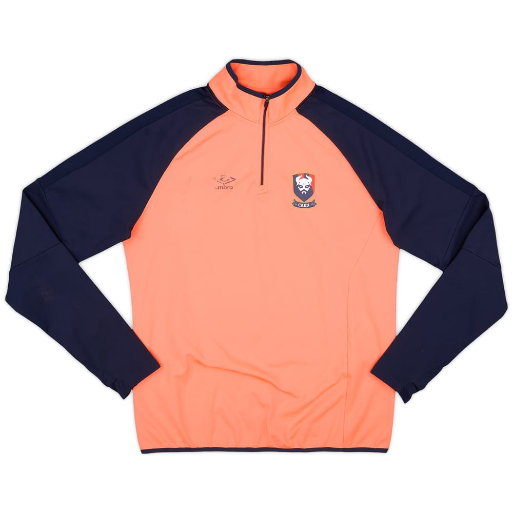 2017-18 Caen Umbro 1/4 Zip Drill Top - 5/10 - (L)