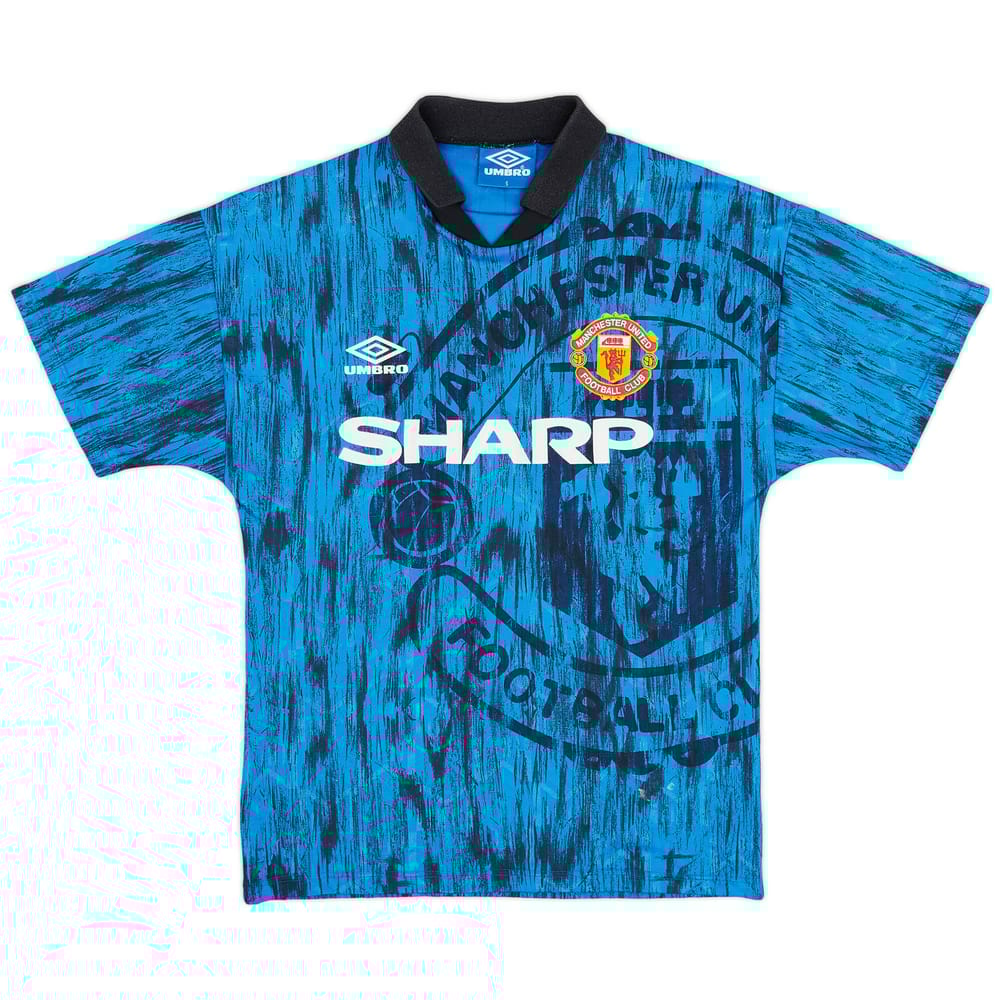 1992-93 Manchester United Away Shirt - 8/10 - (S)