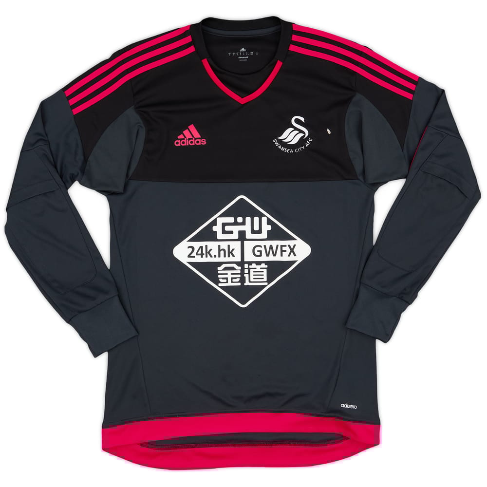 2015-16 Swansea GK Shirt - 9/10 - (S)