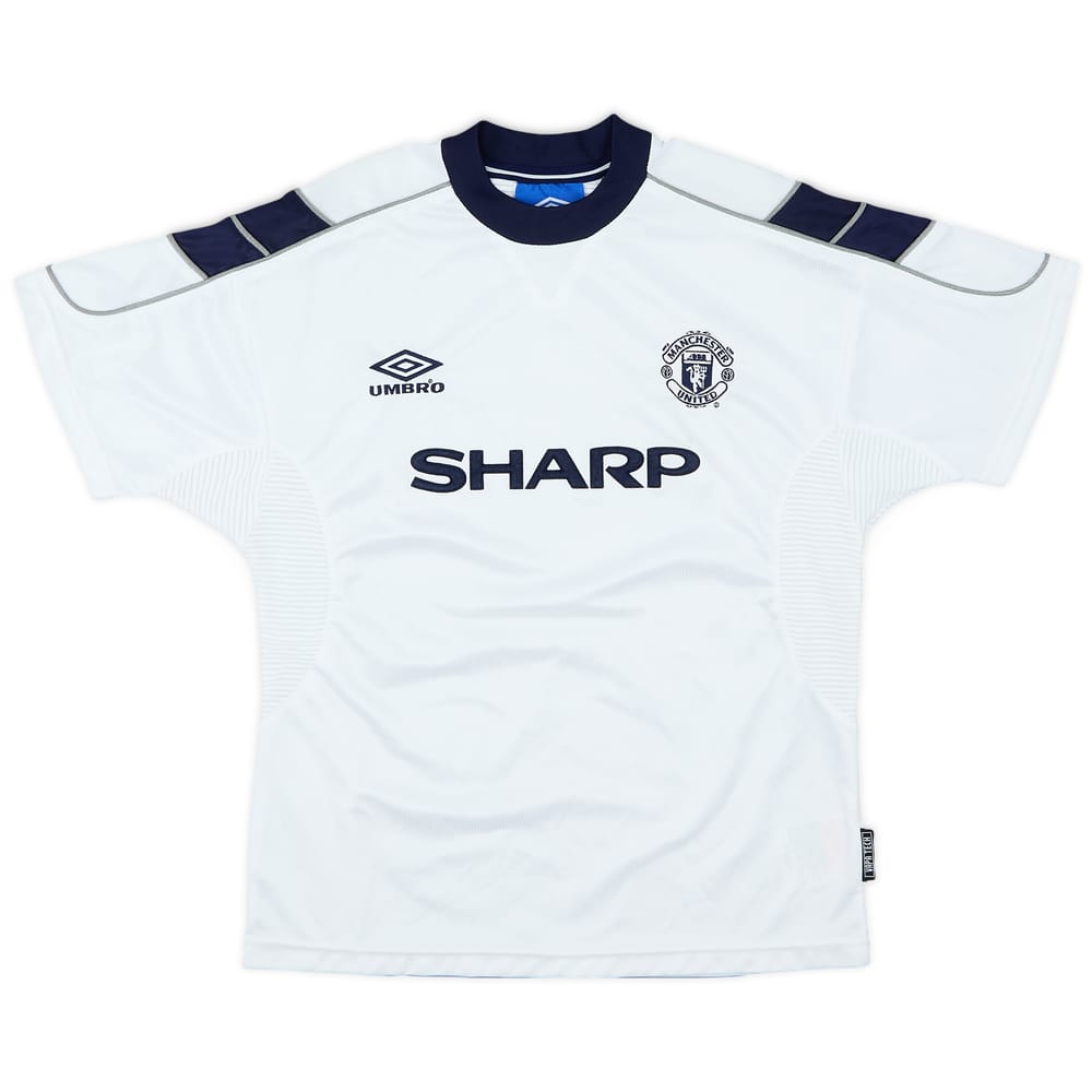 1999-00 Manchester United Third Shirt - 8/10 - (L.Boys)