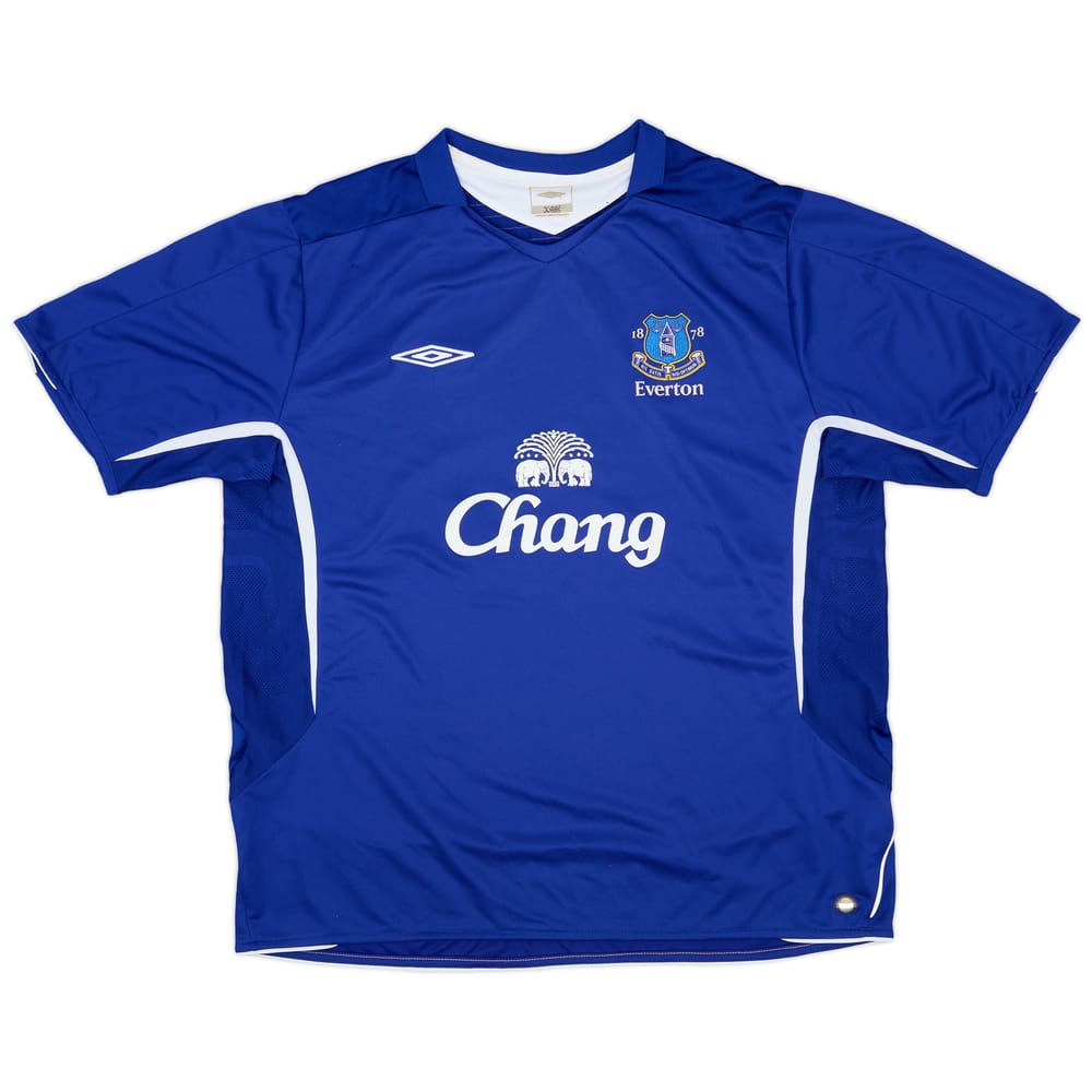 2005-06 Everton Home Shirt - 8/10 - (XXL)