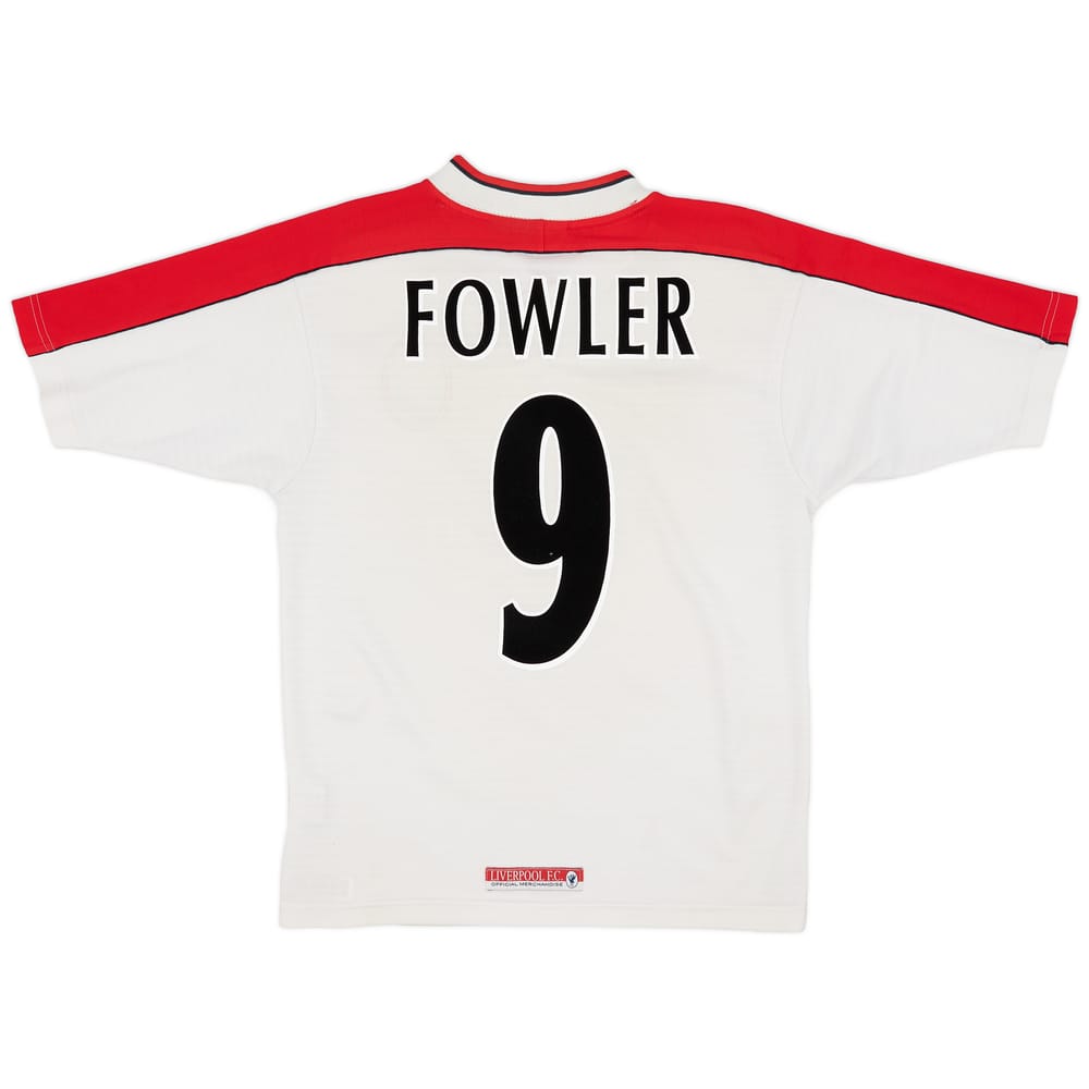 1998-99 Liverpool Away Shirt Fowler #9 - 5/10 - (S)