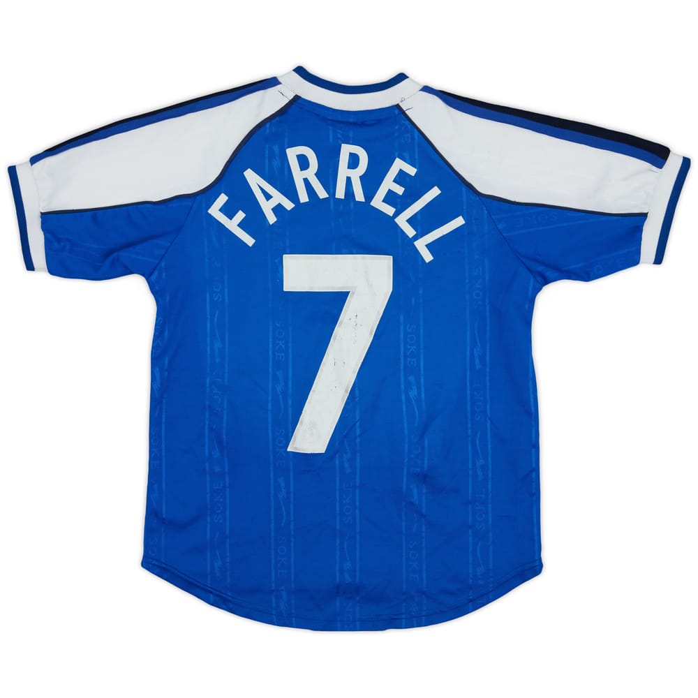 2000-01 Peterborough Home Shirt Farrell #7 - 6/10 - (M.Boys)