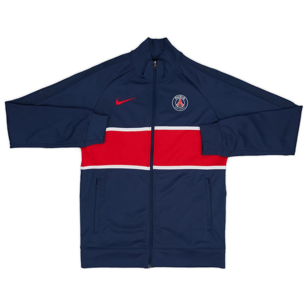 2020-21 Paris Saint-Germain Nike Track Jacket - 8/10 - (XL.Boys)